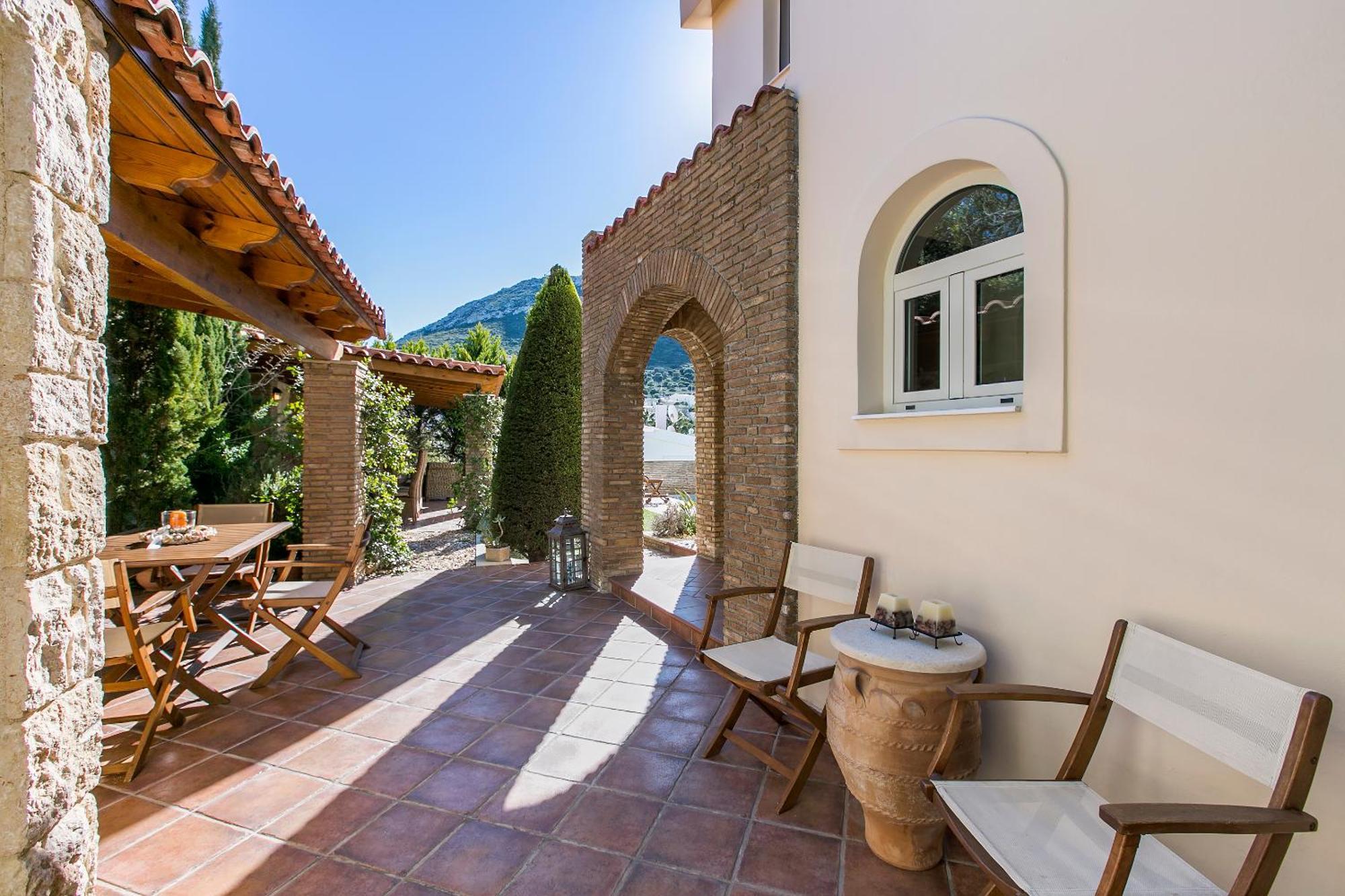 Villa Melia Cap Cap Sounion Extérieur photo