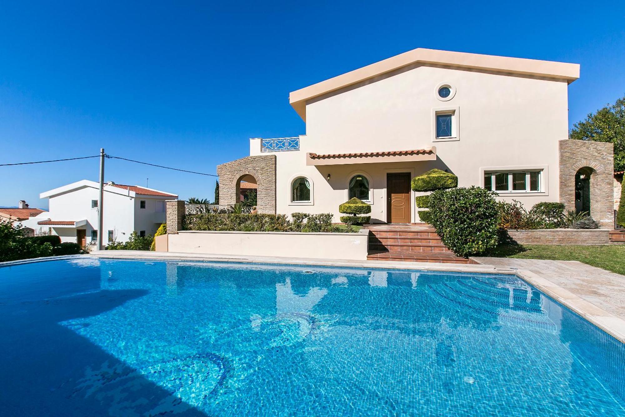 Villa Melia Cap Cap Sounion Extérieur photo