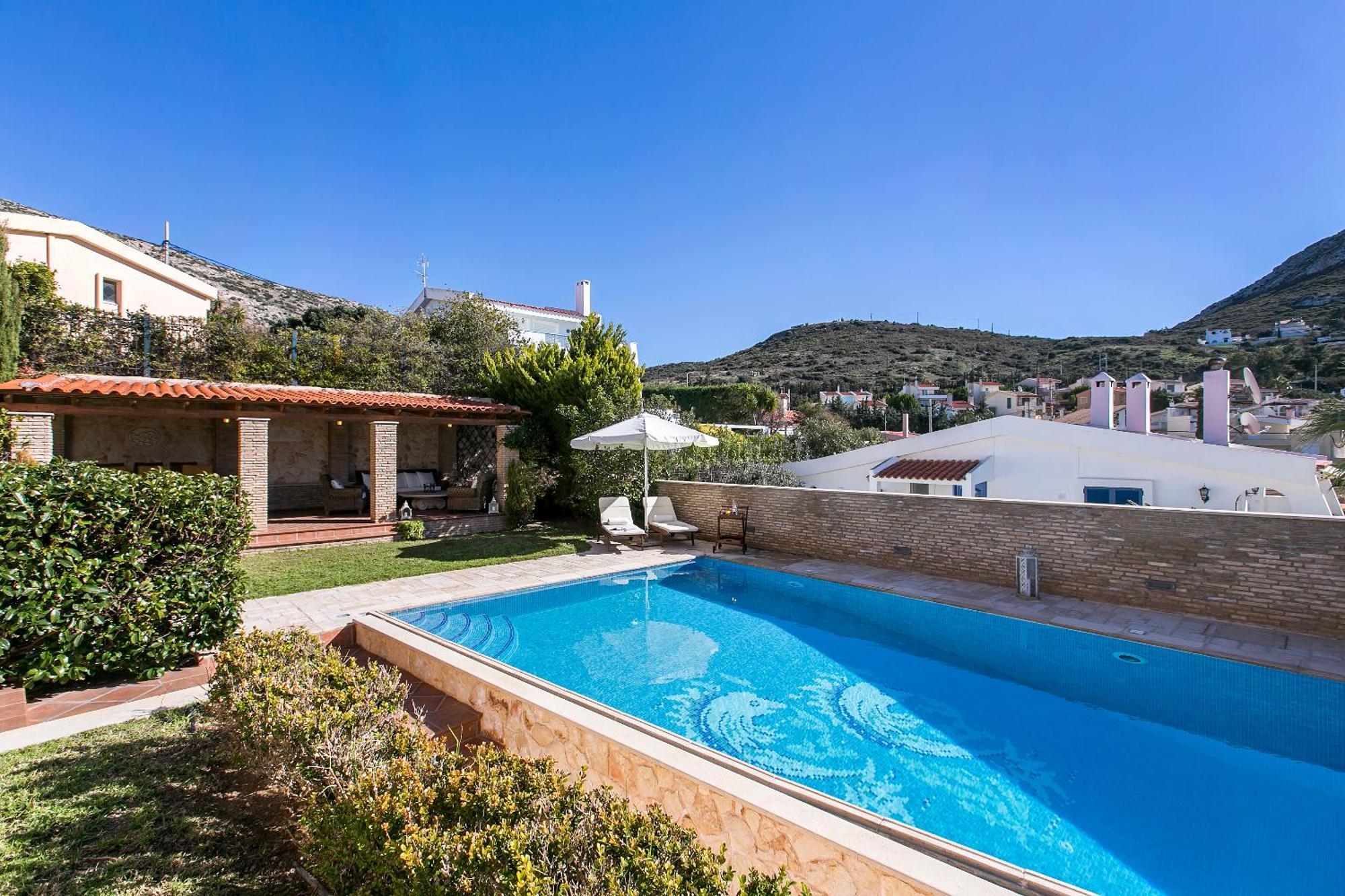 Villa Melia Cap Cap Sounion Extérieur photo
