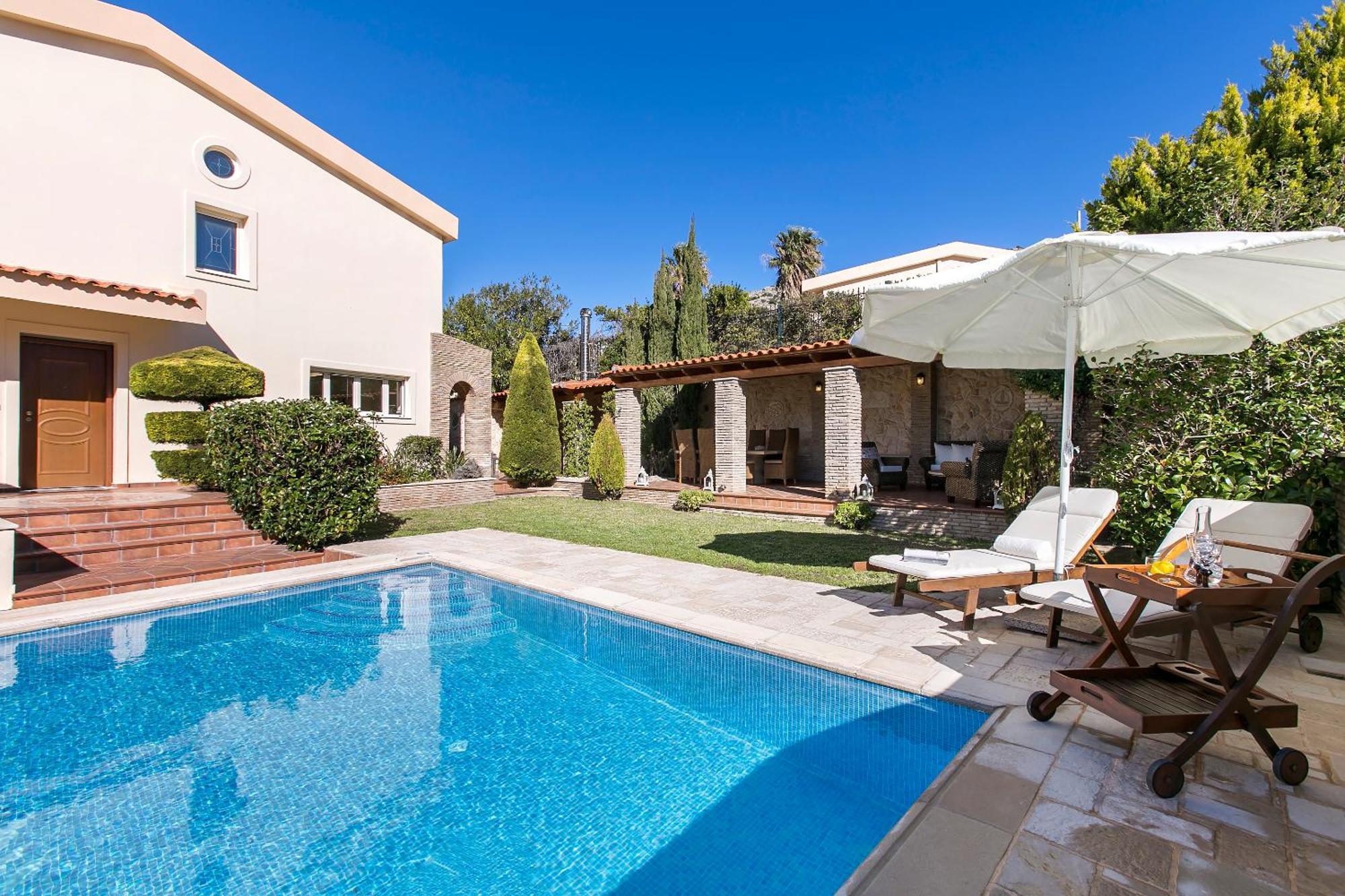 Villa Melia Cap Cap Sounion Extérieur photo