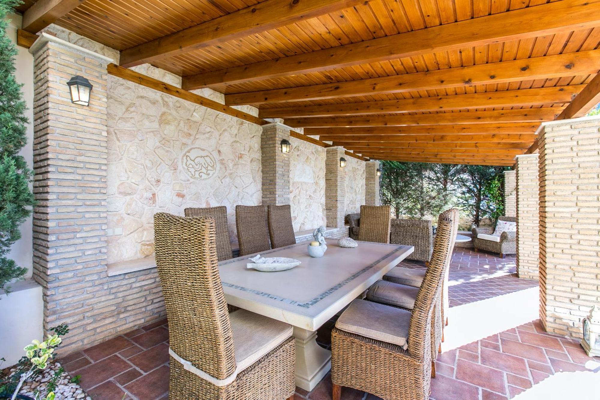 Villa Melia Cap Cap Sounion Extérieur photo