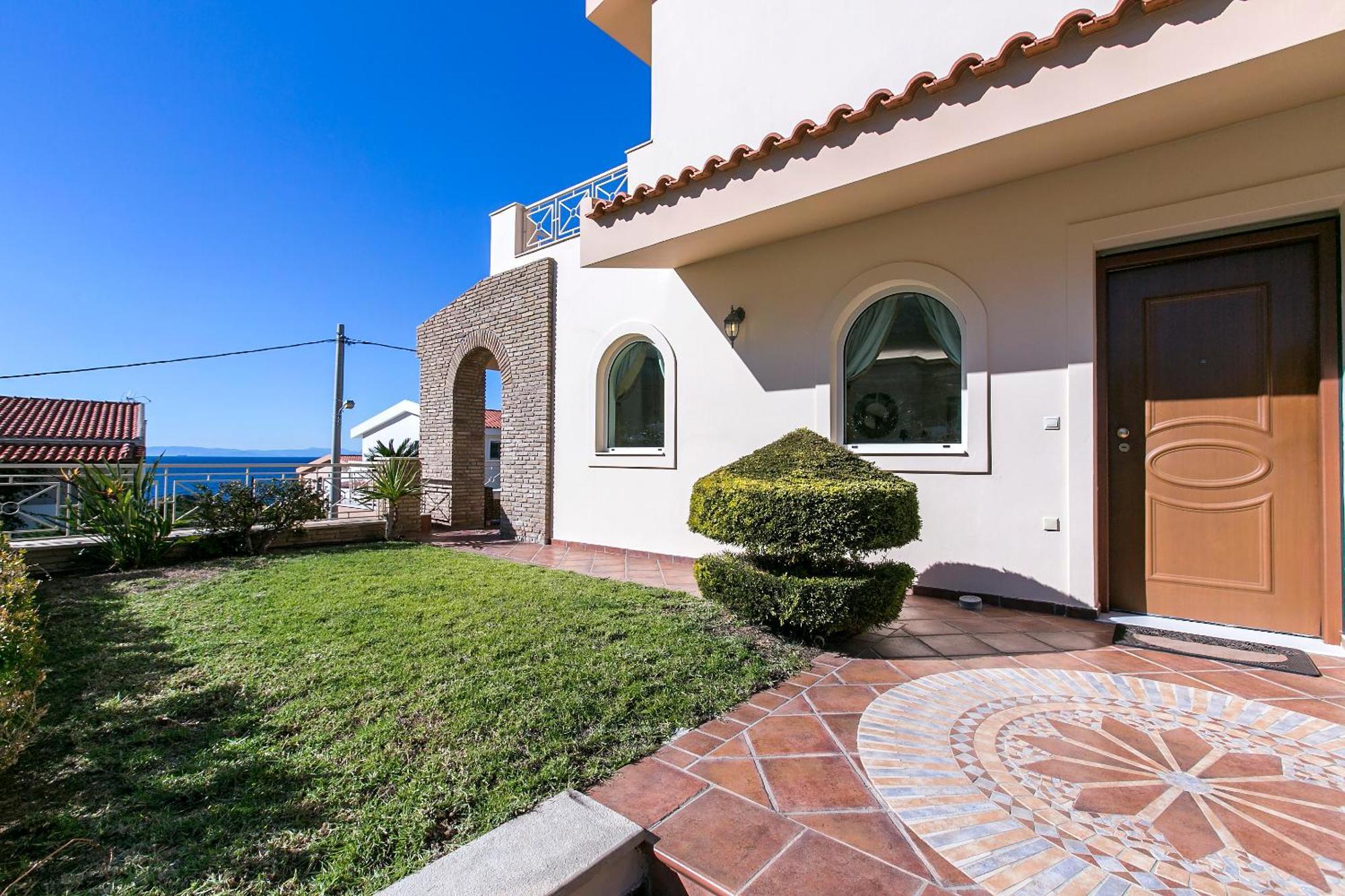 Villa Melia Cap Cap Sounion Extérieur photo